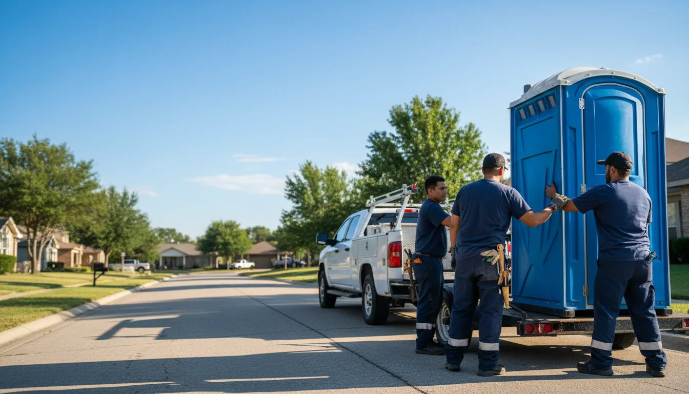 Portable Toilet Rental in Vandiver, AL near me